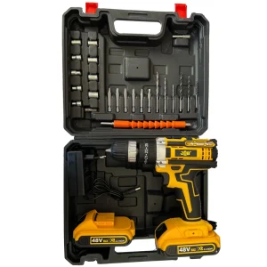 دریل پیچ گوشتی شارژی چکشی جاب مدل JB-4890 P